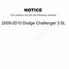 Top Quality Front Rear Suspension Struts Kit For 2009-2010 Dodge Challenger 3.5L K78-100924